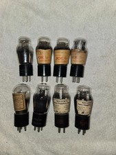 Radio tubes lot of 8 Arcturus, Sylvania, RCA