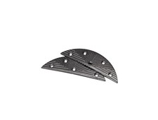 Lulu French Style Steel Toe Plates 1 Pair - Shoe Repair Crescent Metal Toe Taps