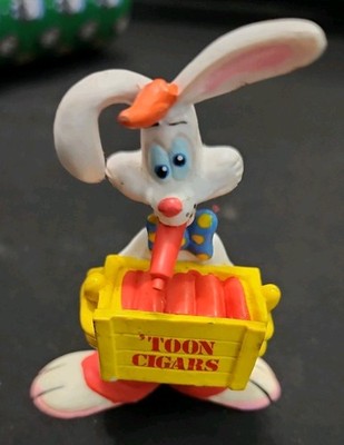 Vintage Disney Roger Rabbit Toon Cigars Cake Topper Kids Toy ...