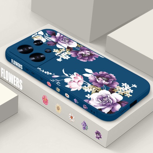For Xiaomi 14T 13T 11T Redmi Note 14 13 12 Pro Cute Peony Shockproof Case Cover - Picture 14 of 17