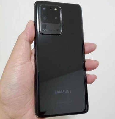 Samsung Galaxy S20 Ultra 5G SM-G988U 512GB Factory Unlocked Black Phone open box