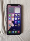 iPhone XR 64Go / MH3F3LL/A Noir ATT Débloqué - Fonctionne avec fissure vitre arrière