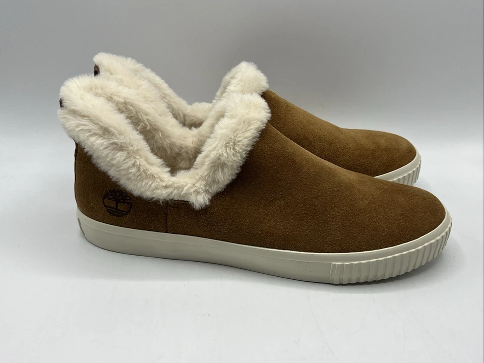 Timberland Skyla Bay Slip On Men's Size 11 Rust Suede Slippers New in Box - Image 3 of 4