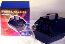 ELECTRIC BUBBLE MACHINE party bubbles effects dj stage blower blowing plug in