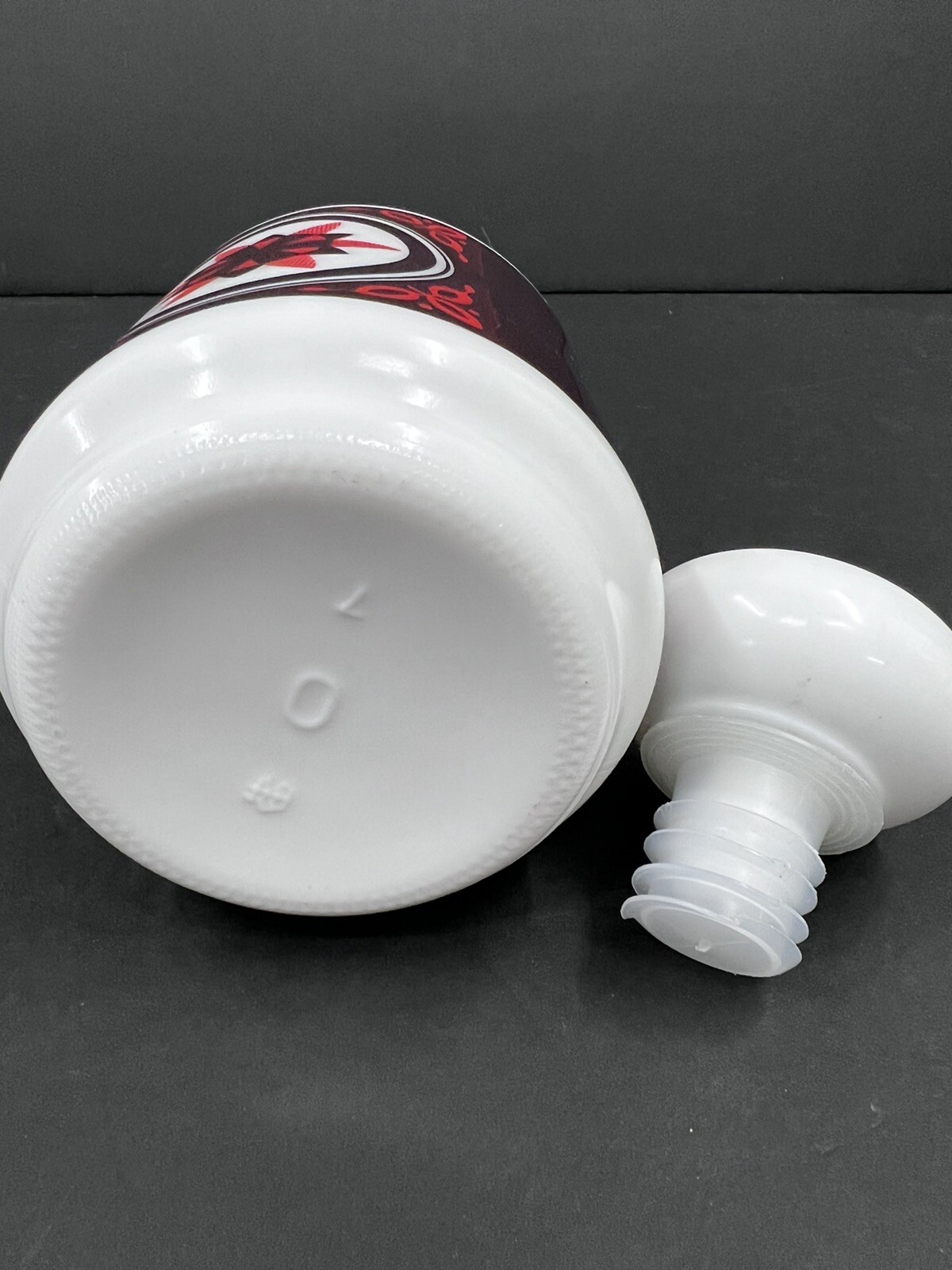 Arcopal Optical Set for Liquor Bottle in Opaline With 4 Glasses Moka Cream