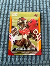 LEONARD FOURNETTE 2021 SCORE ORANGE EXPLOSION PARALLEL /10 SSP