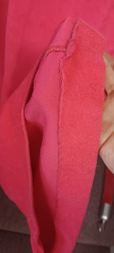 Pijama de una pieza vintage boutique loungewear New York rosa brillante - Imagen 4 de 9