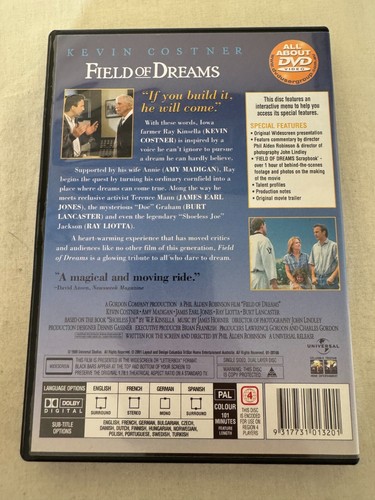 Field of Dreams 1 DVD Region:4 - Picture 3 of 4