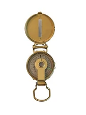 Vintage Engineer Lensatic Compass ~ Liquid Filled / JAPAN