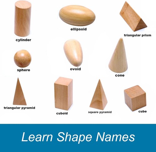 Durable Wooden Montessori 3D Shapes Game - 10 Sets for Interactive Learning - Picture 7 of 8