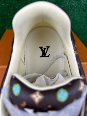コラボ★在庫少【Louis Vuitton】By タイラー LVトレイナー モカ Size 10 - Louis Vuitton by Tyler, the Creator LV Trainer
