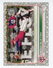 2022 Topps Holiday MINNESOTA TWINS  Metallic BRYON BUXTON #HW 67
