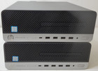 Lot of 2 HP ProDesk 600 G4 SFF Intel Core i5-8500 @3.0 GHz 8GB RAM No SSD d