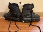 Story aggressive inline roller skates for tricks and skatepark
