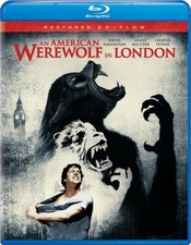 An American Werewolf in London Blu-ray, 1981 Good Complete w/ Slipcover