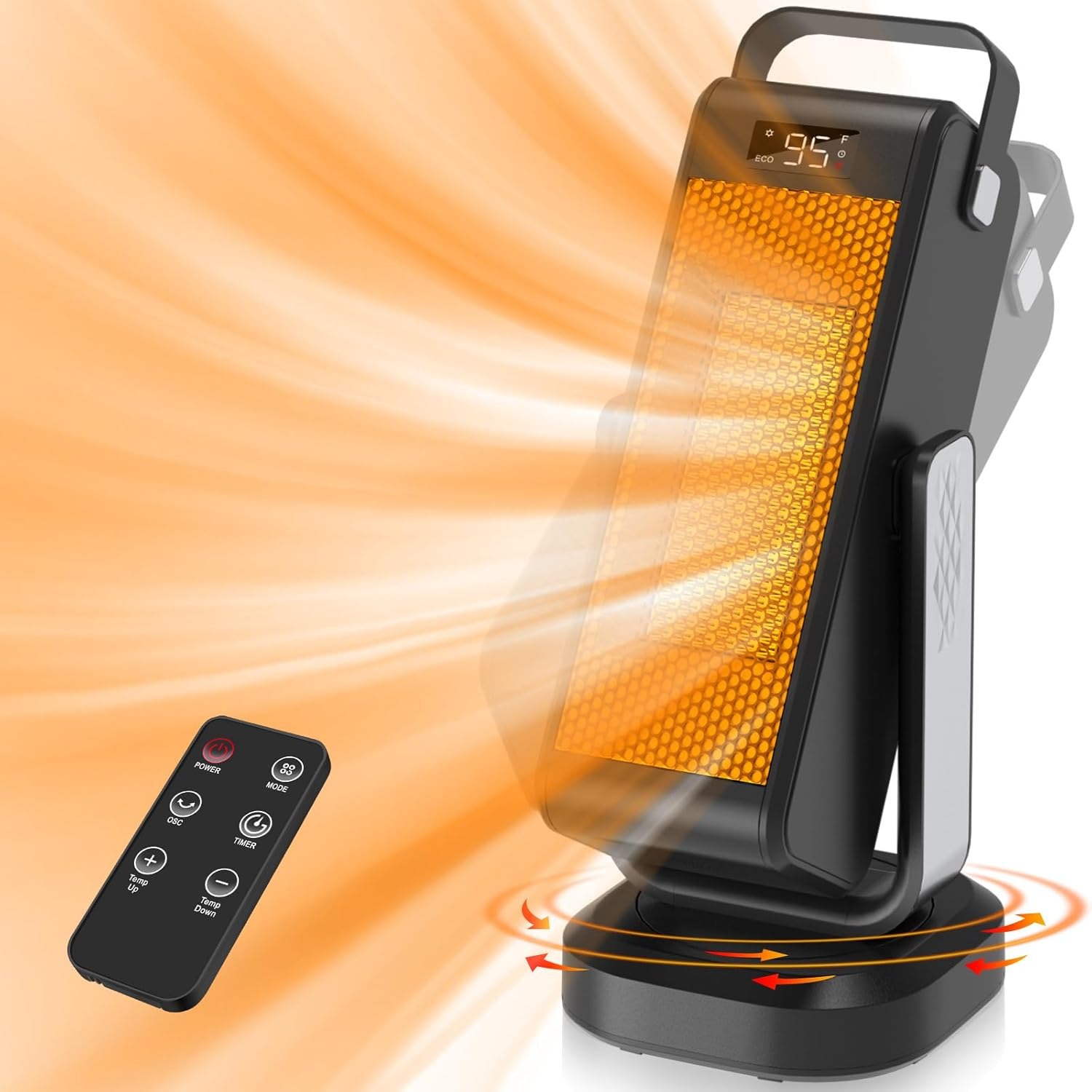 Space Heater Indoor, Portable Heater for Large Room - 17