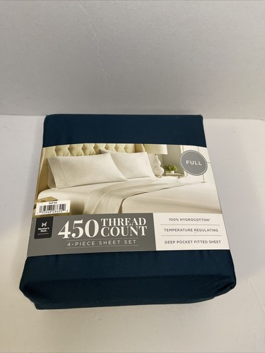 4 piece bed sheet set - Full - Dark  Teal - Picture 1 of 4