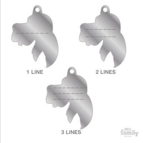 Irish / Red Setter Dog ID Tag (28) - Gravur GRATIS - Personalisiert - Charm - Bild 3 von 3