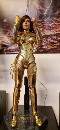1:6 Wonder Woman 1984 Action Figur 1/6 Golden Armor Toys MMS577 Masterpiece - Imagen 9 de 15