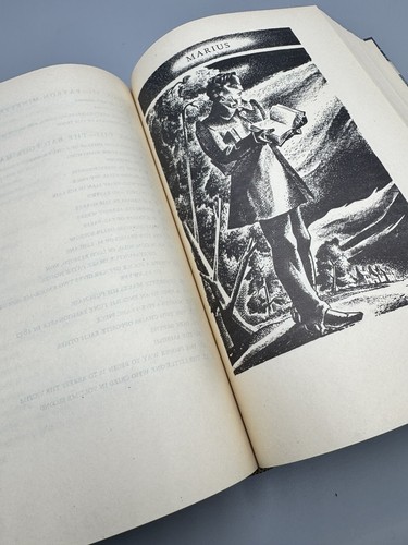 LES MISERABLES KOMPLETT, Victor Hugo, herausgegeben von The Heritage Press 1938 LESEN! - Bild 16 von 16