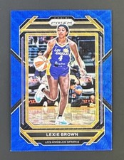 2023 Panini Prizm WNBA - Blue Wave Prizm #84 Lexie Brown