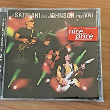 G3 Live in Concert:  Joe Satriani Eric Johnson Steve Vai - CD Sony Music '97