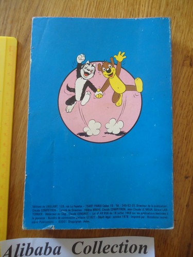 PIF POCKET ALMANACH 1979 HERCULES ALBUM CD Kleinformat MICKEY PLACID ein Mangel su - Bild 3 von 3
