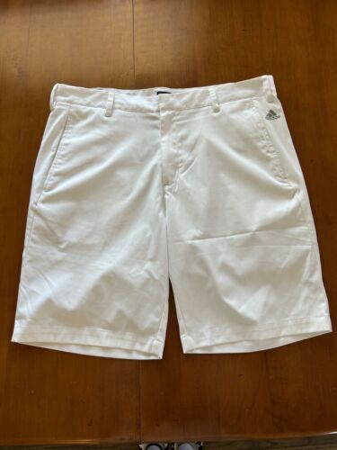 Adidas Ultimate365 Golf Shorts Mens 36 White