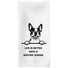 Boston Terrier Dog Gifts Kitchen Towels Boston Terrier Gifts Boston Terrier D.