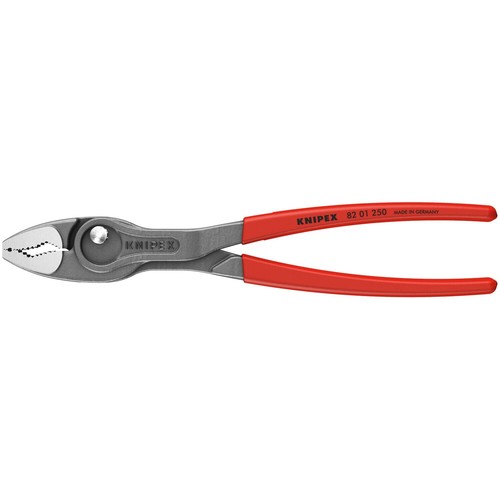 Knipex 00 19 61 V01 TwinGrip Plastic Dipped Pliers Set in Tool Roll, 6", 8", 10" - Picture 6 of 16