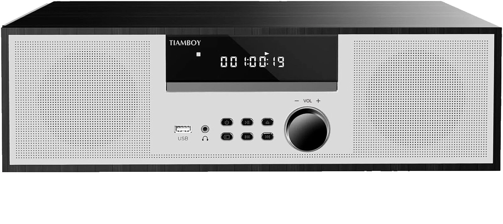 Black Home Audio Compact & Shelf Stereos