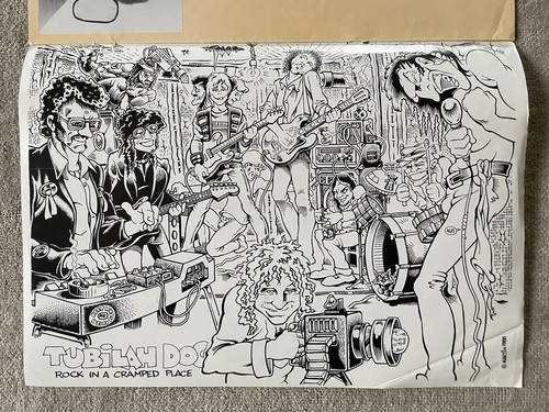 Hawkwind 1988 Tour Book Programme Complete w Full Sticker Sheet + GAME Motörhead - Picture 10 of 21