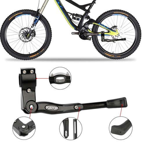 Adjustable Bike Kickstand, Aluminum Alloy for 22"-29" Mountain/Road/Commuter Bik - Picture 5 of 7