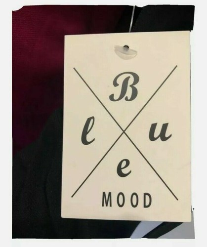 Blusa donna Blue Mood taglia 2X rosa nera maniche lunghe a linguetta con bottoni sottile - Foto 9 di 9