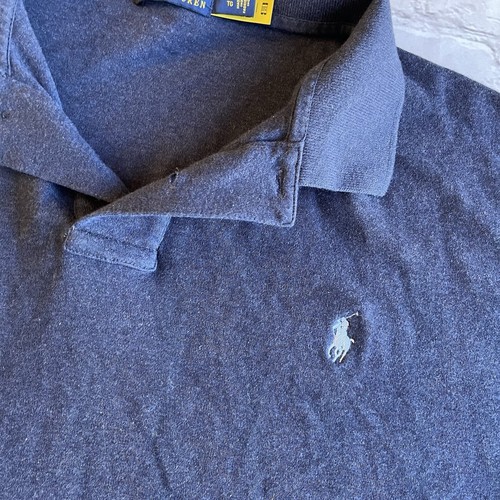 Polo Ralph Lauren Polo Short Sleeve Shirt Blue XL Preppy Classic Office Work - Picture 2 of 14