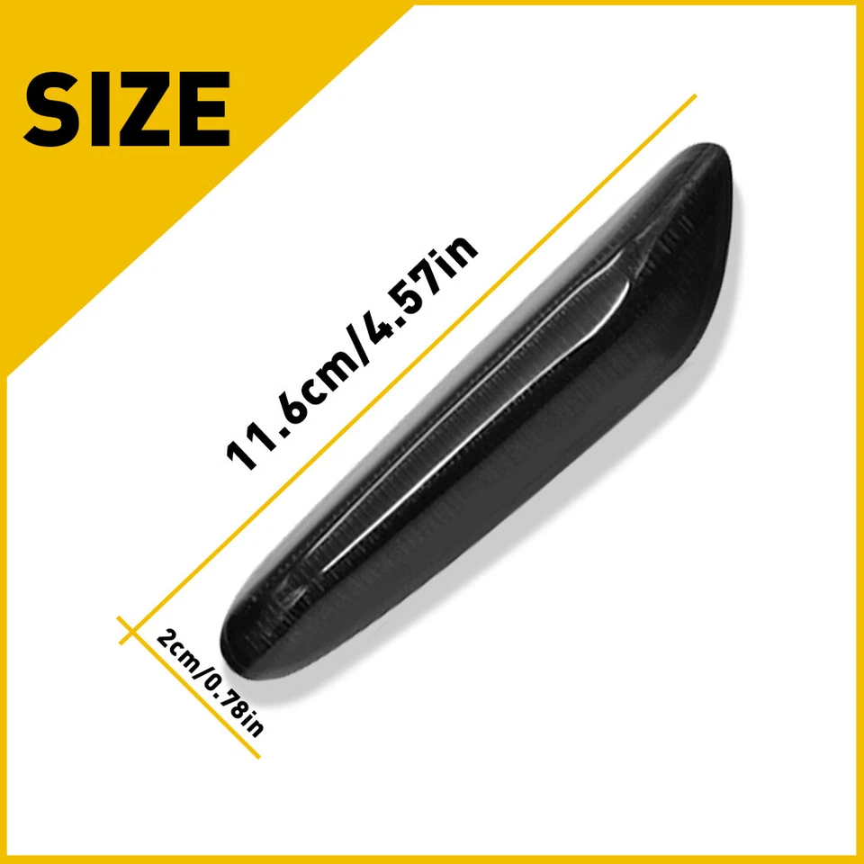 Luces LED intermitentes de señal para BMW E82 E88 E90 E92 [HUMO CALIENTE] Foto 4 de 4