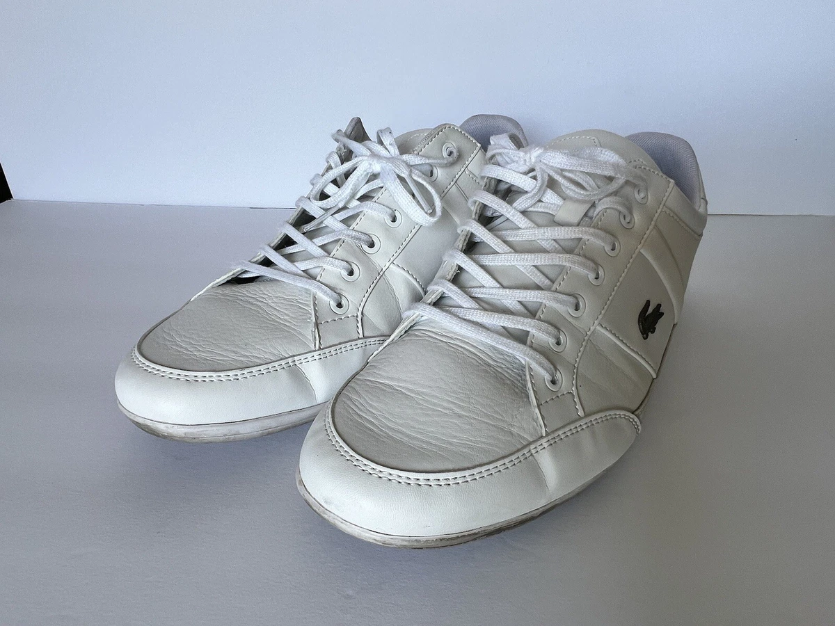 Lacoste Mens Chaymon BL 1 Shoes White Size 11 Sneakers eBay