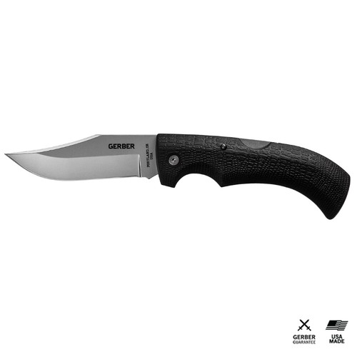 Gerber Gator Clip Point Fine Plain Edge Folding Knife 46069 - 第 1/1 張圖片