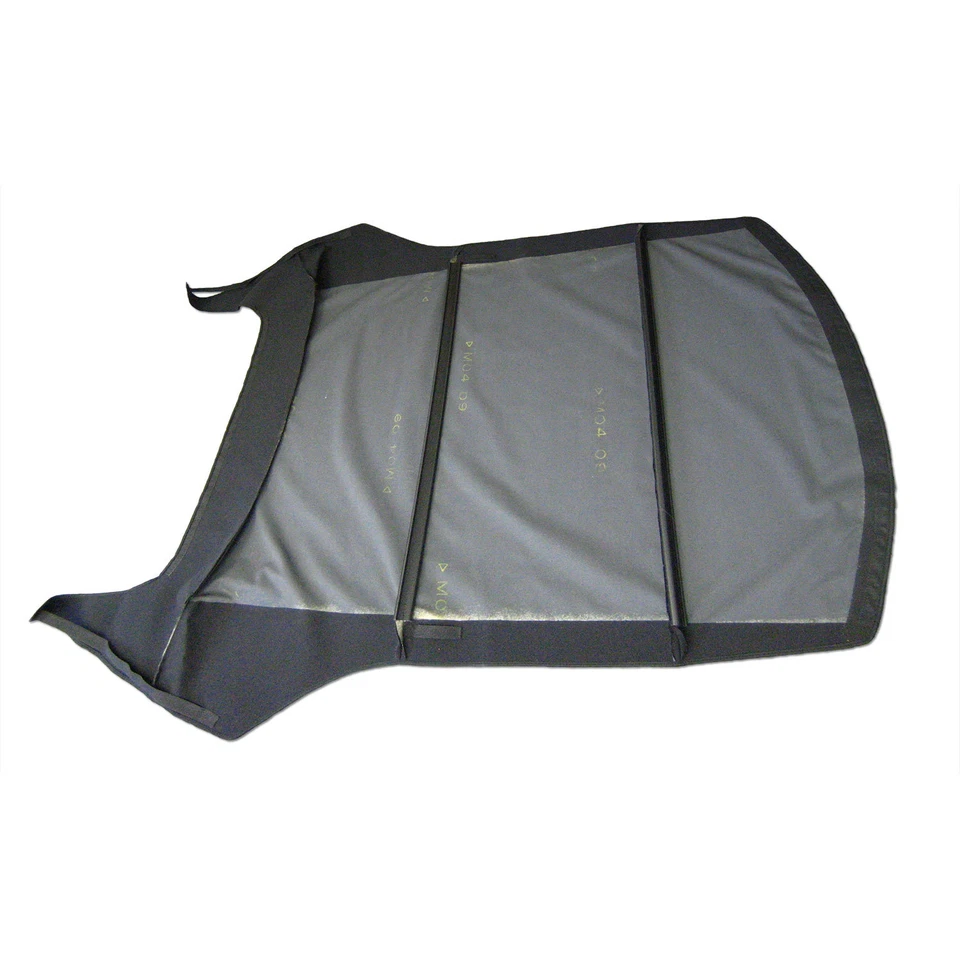 Repuesto techo superior convertible SAAB 900S en tela brocada negra Foto 2 de 2