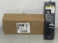Siemens QS2175H - 175A, 2 Pole, 120/240VAC Circuit Breaker Type QSH -New In Box