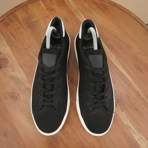 Greats Brooklyn Mens Royal Knit Lace Up Sneakers Size 8 M Black White Lace Up - Picture 6 of 9