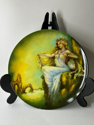 Knowles ''Water'' The Four Ancient Elements by Georgia Lambert Solely China Plate 