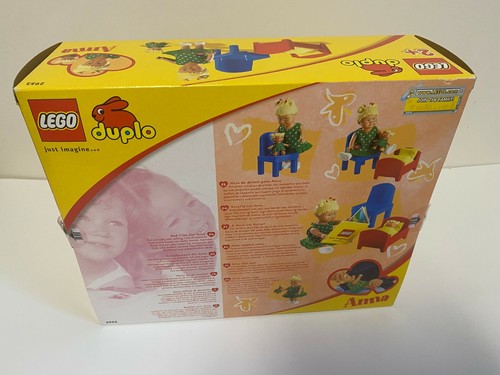 Lego Duplo Puppe Anna Set #2953 Möbel Kind Figur RAR Sammlerstück Neu in versiegelter Verpackung - Bild 4 von 6