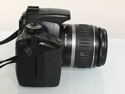 Canon DS126151 EOS Digital Rebel XTi Camera With ESF 18-55 Lens | eBay