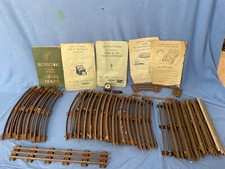 Vintage O-Gauge LIONEL TRAIN Track Lot 1946 Instructions Manual Model Railroad