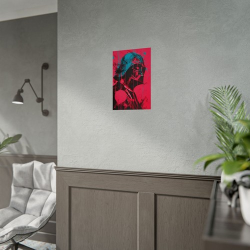 Póster de obra de arte de Darth Vader, impresión de arte de fan de Darth Vader. - Imagen 14 de 44