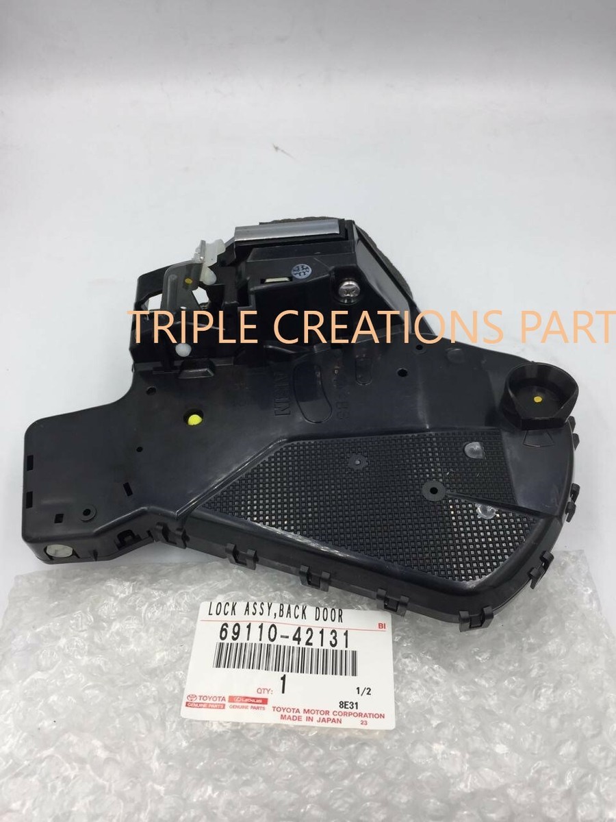 Genuine Toyota 69110-42131 Lock Assy Back Door W/Motor 6911042131