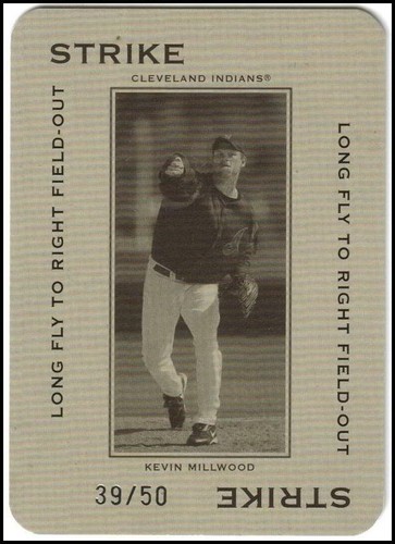 2005 Donruss Playoff Kevin Millwood "Strike" Insert Card PG-11 #'rd 39 of 50