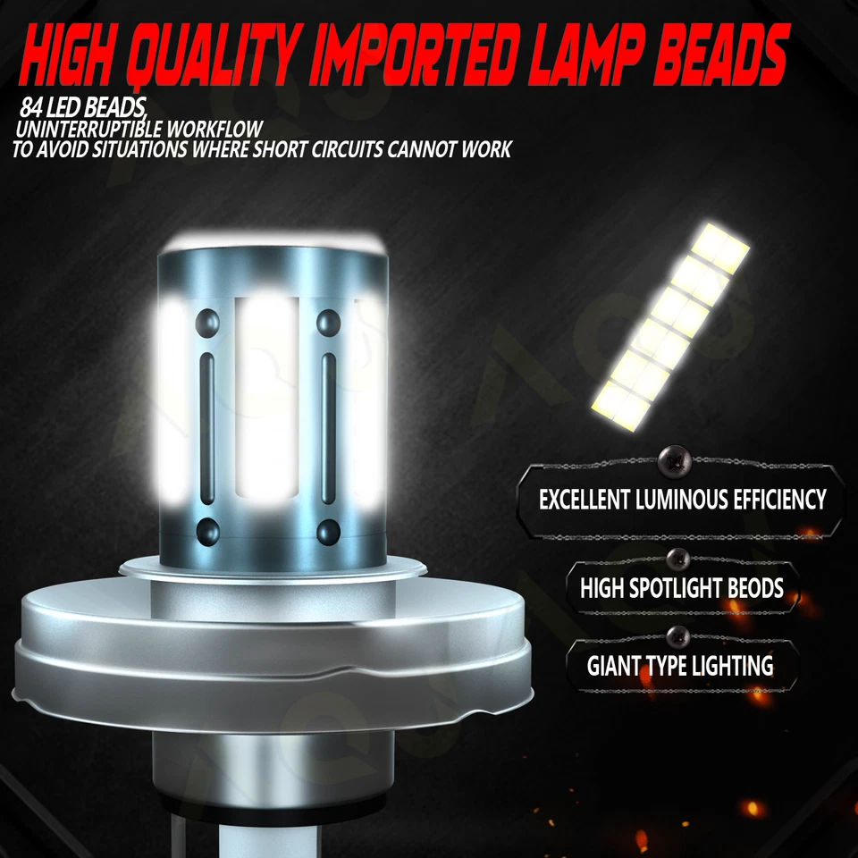 Bombilla de faro SUPER LED para scooter Yamaha Riva 125Z: 1987-91: vendedor de EE. UU. Foto 3 de 4