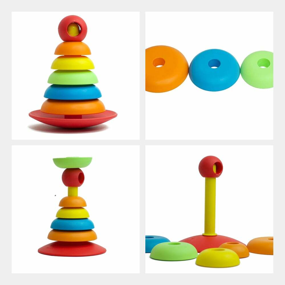 Bioserie 2-in1 Stacker Baby Toy